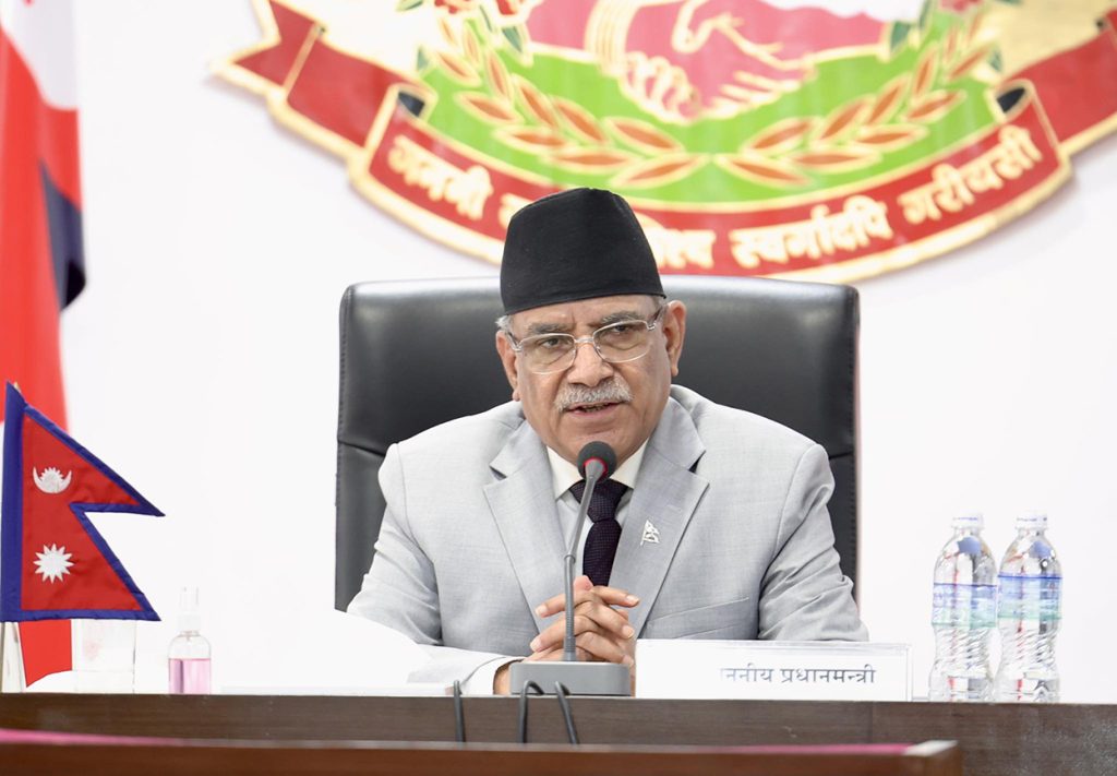 प्रधानमन्त्रीद्वारा भूकम्प पीडितको उद्धार र राहतमा जुट्न अपील