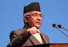 प्रधानमन्त्री ओलीले आज पत्रकार सम्मेलन गर्दै