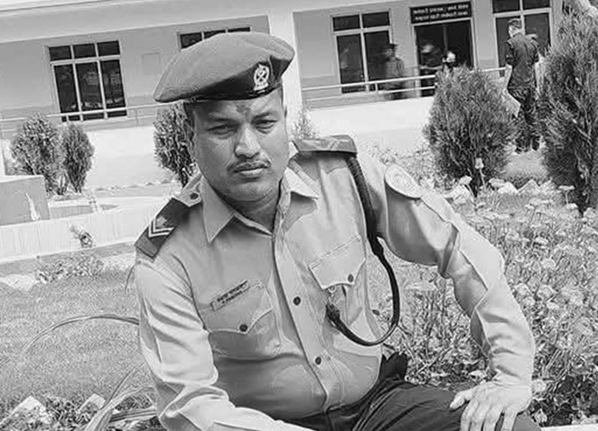 मोटरसाइकल दुर्घटनामा प्रहरी सहायक हवल्दार प्रकाश परियारको निधन  कपिलवस्तुमा