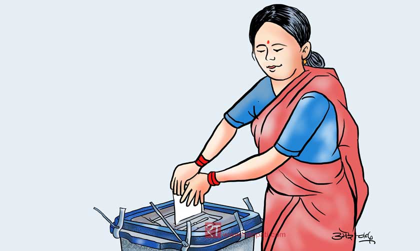 ललितपुरमा दुई स्थानमा अस्थायी मतदान केन्द्र